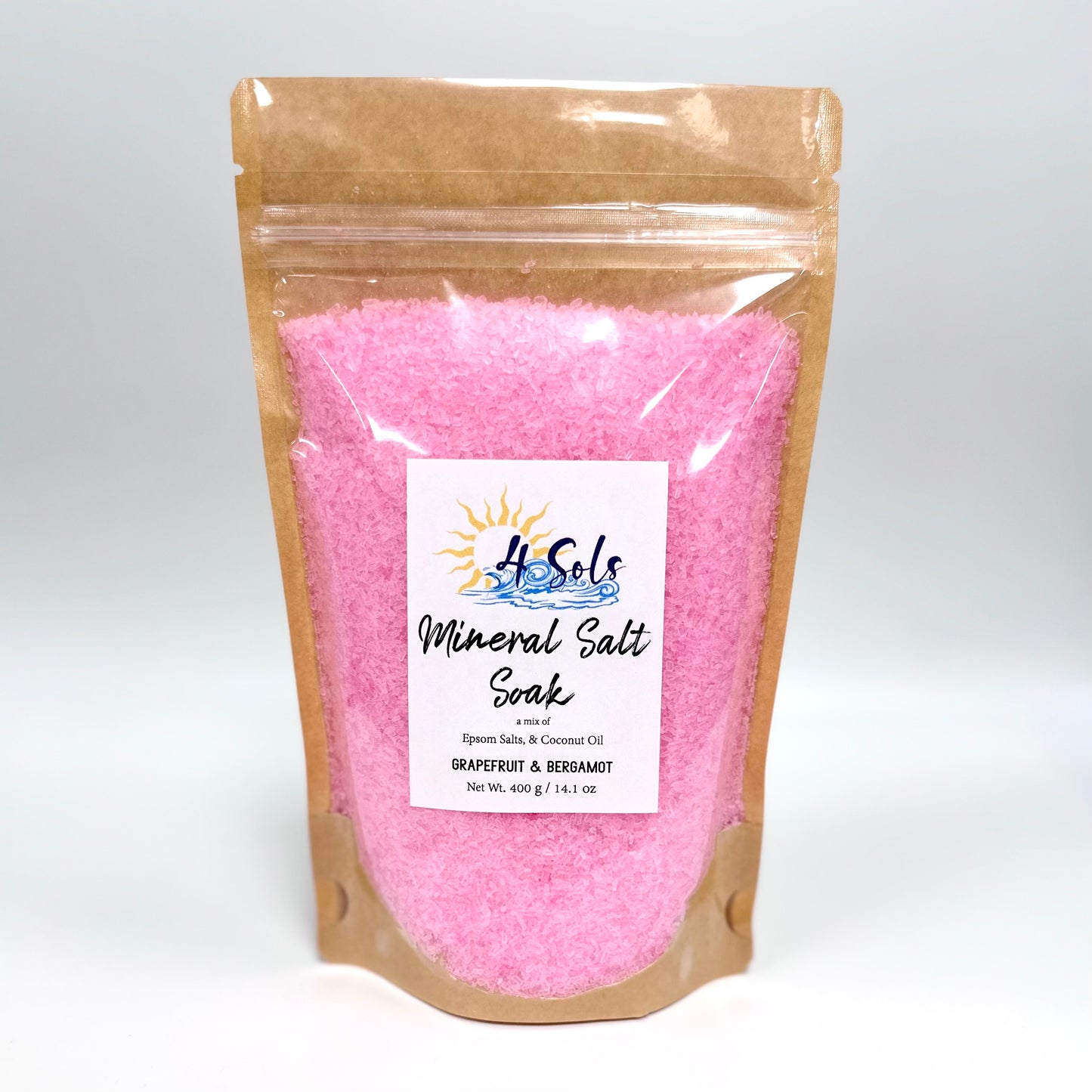 Mineral Salt Soak - Grapefruit & Bergamot