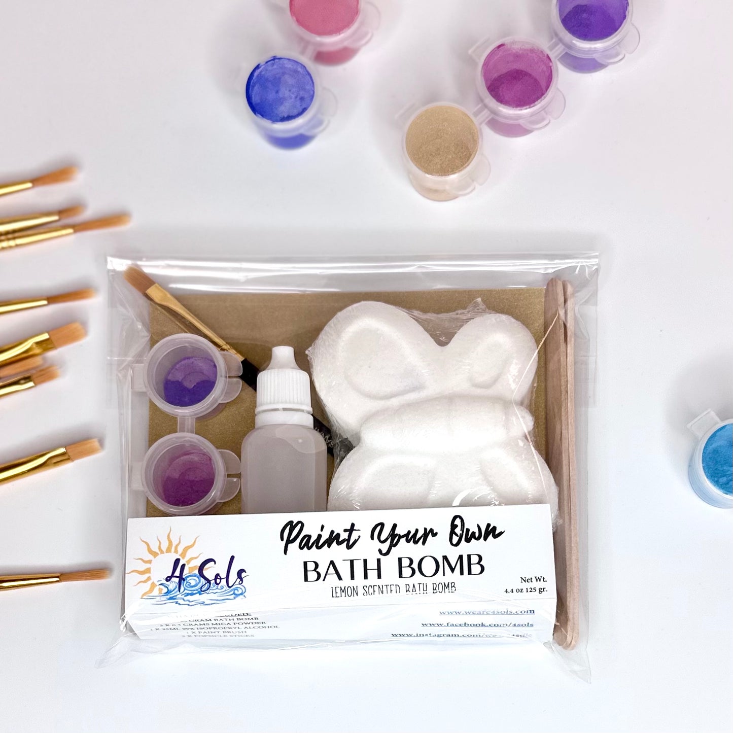 Paint Your Own Bath Bomb - Butterfly
