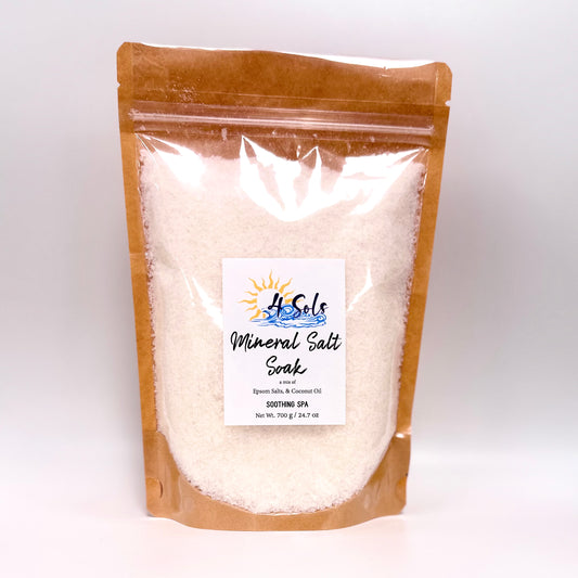 Mineral Salt Soak - Soothing Spa