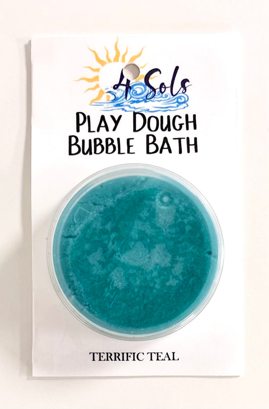 Play Dough Bubble Bath - Teal