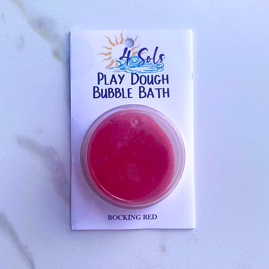 Play Dough Bubble Bath - Red